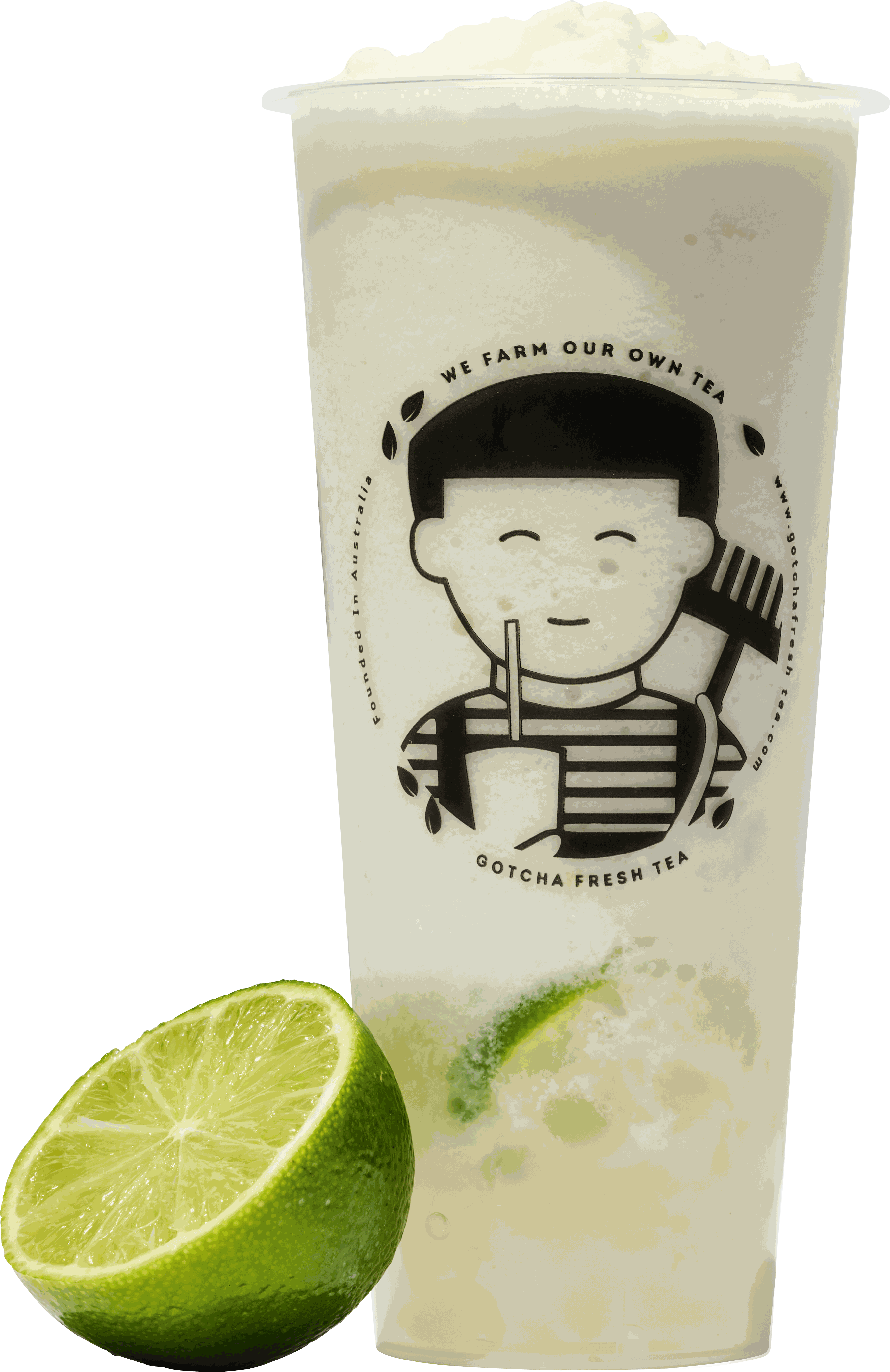 Lychee Lime Coconut Jasmine Slush